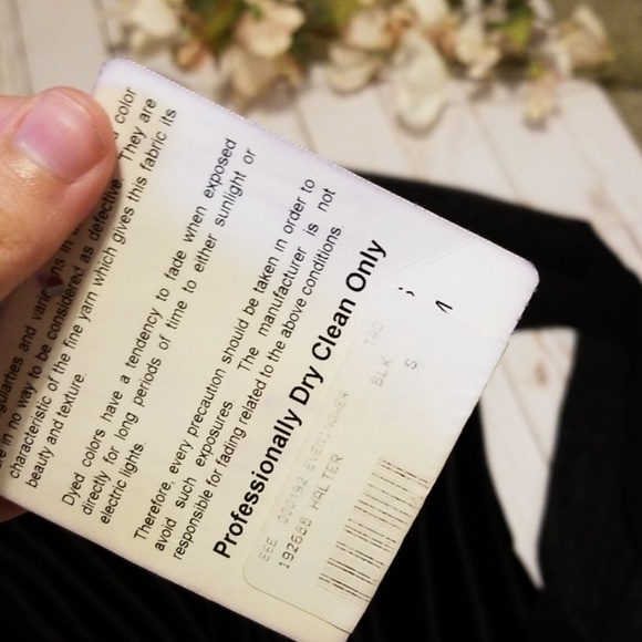 Vintage Tadashi Mesh Eveningwear Halter Blouse - Picture 3 of 7